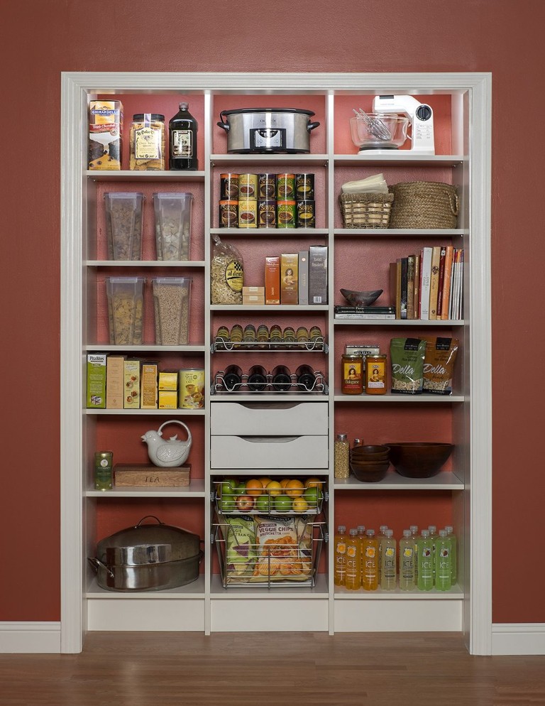 Antique-White-Pantry-with-Scoop-Drawers-Feb-2014