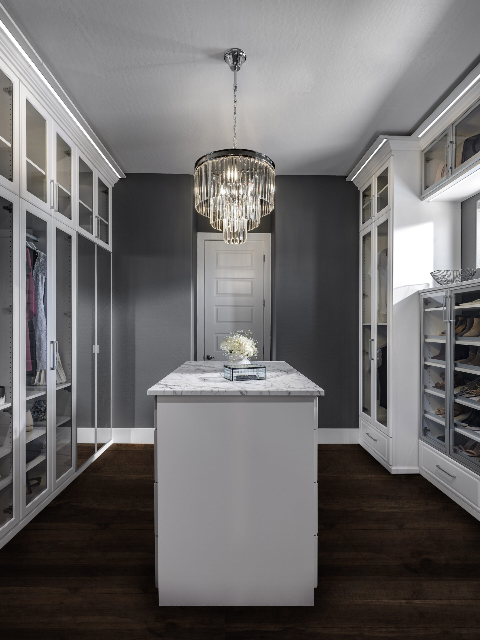 White-Raised-Panel-Straight-Closet-with-Island-Jul-2021