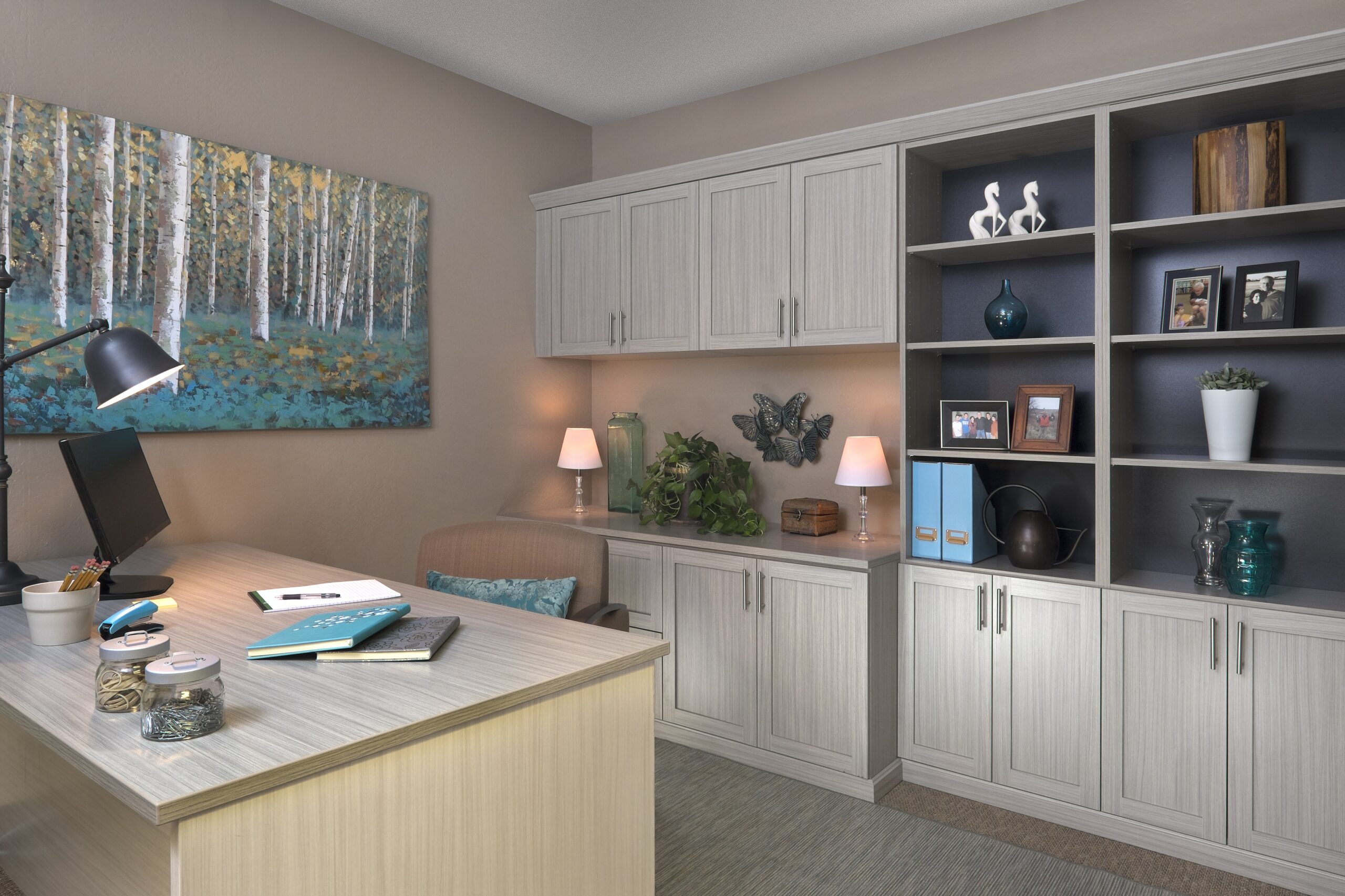 ash color home office in ottawa