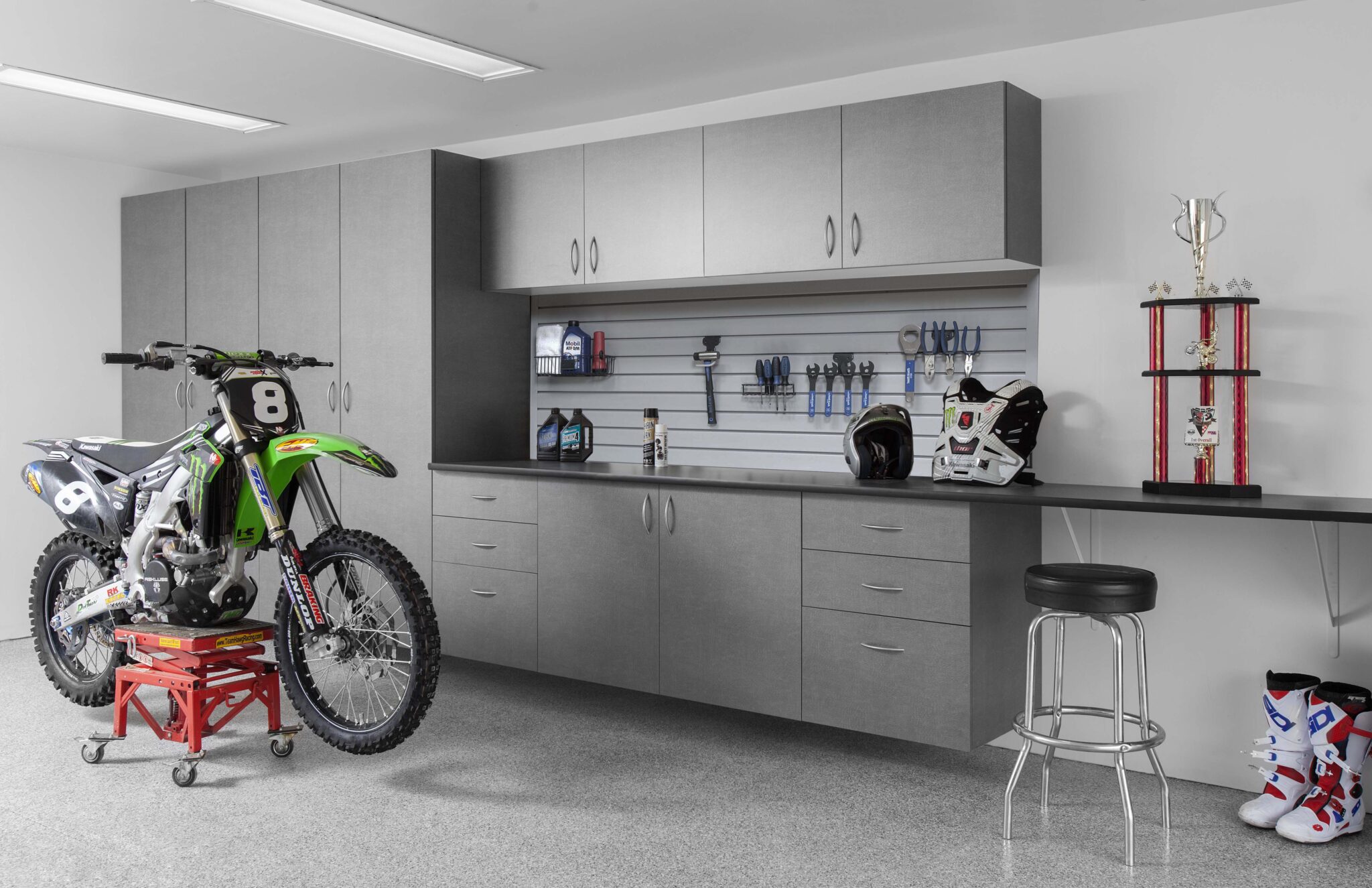 custom workbench garage makeover ottawa