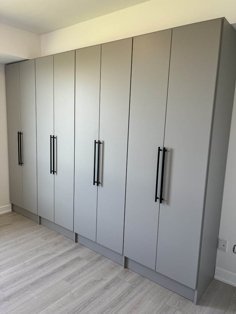 gray cabinet mudroom in ottawa