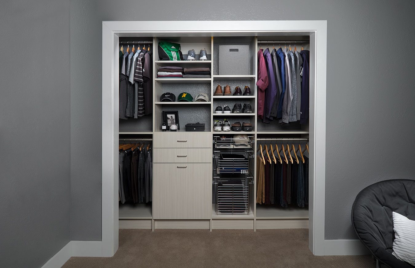 reach in closet design in ottawa